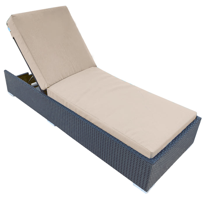 Acosta - Chaise Lounger w/ Inlaid Sunproof Cushion
