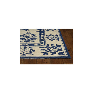 Outdoor Rugs - Sand/Blue Haven